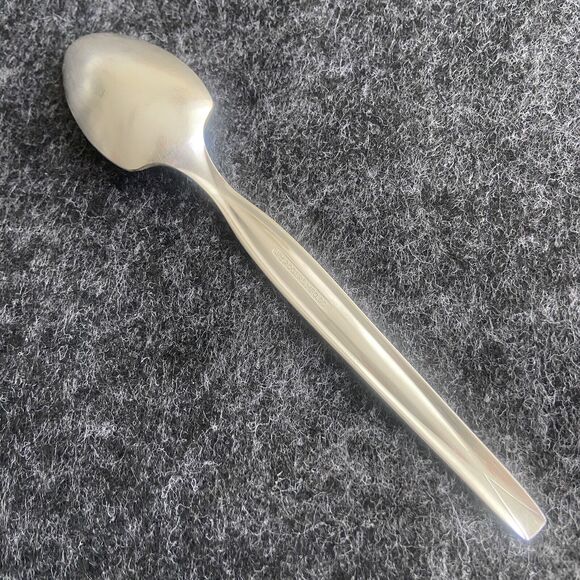 Vintage Wm Rogers MFG Co Silver Plated Grapefruit Spoons Lot of 7 Serrated Spoon - Picture 7 of 8